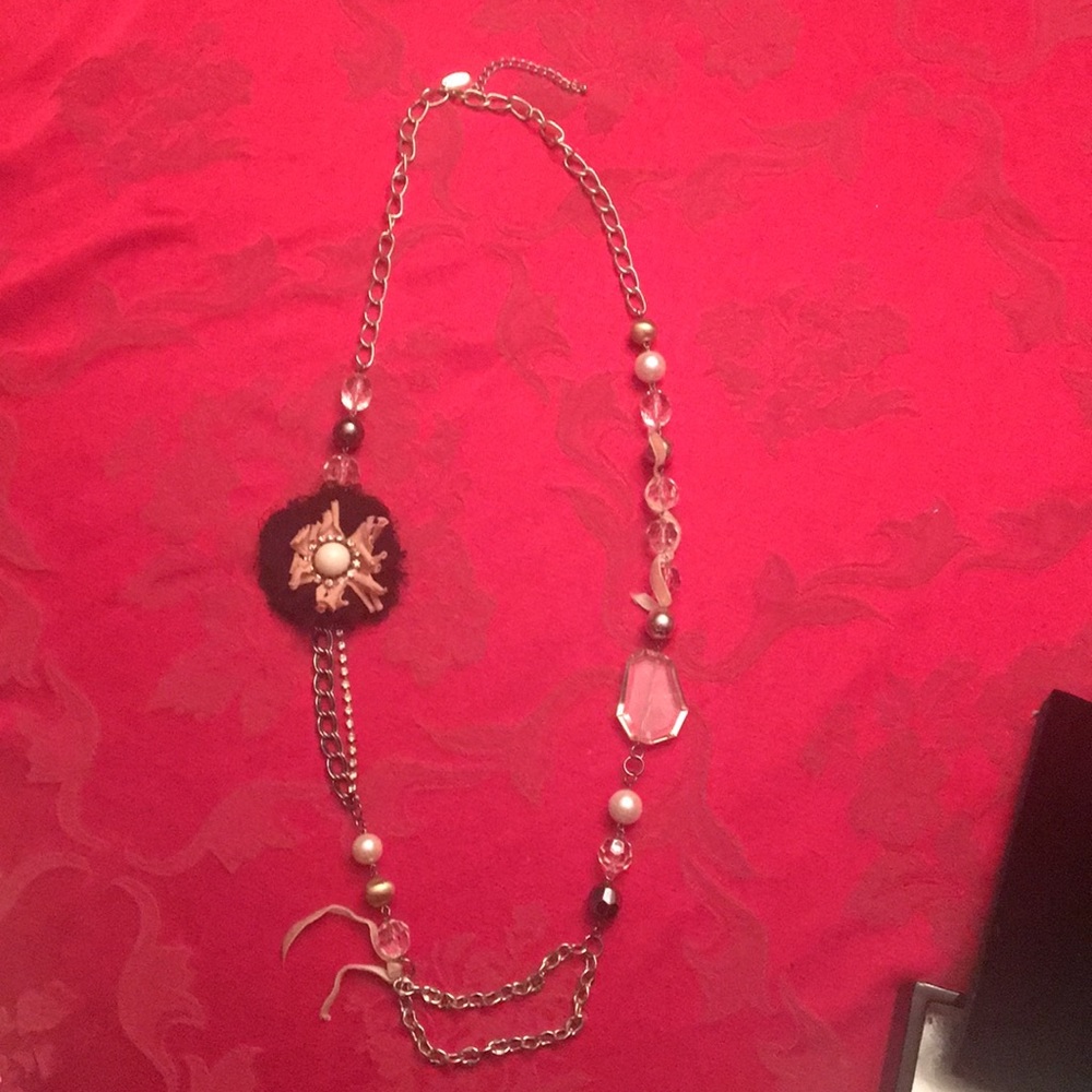 NY & company costume link necklace